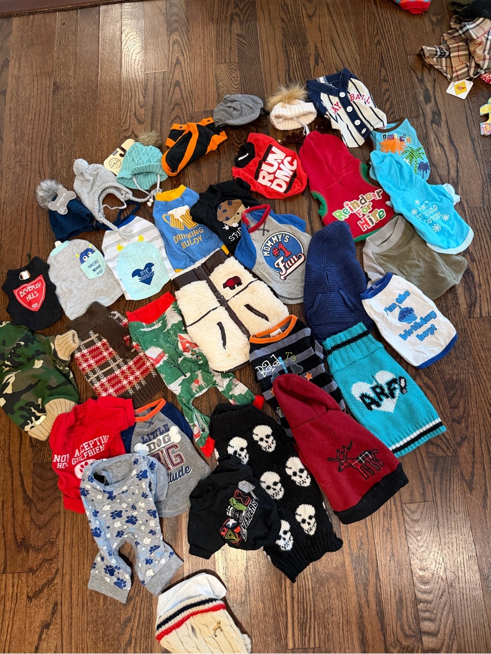 XXS/XSdog clothes in bundles